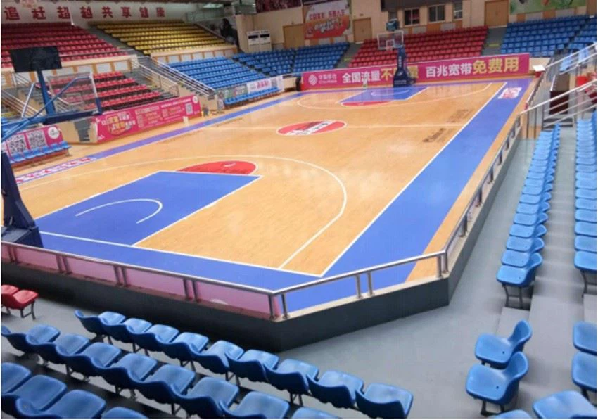 gymnasium floor