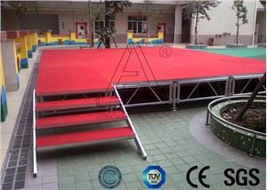 Hot Sale Aluminum Mobile Stadju